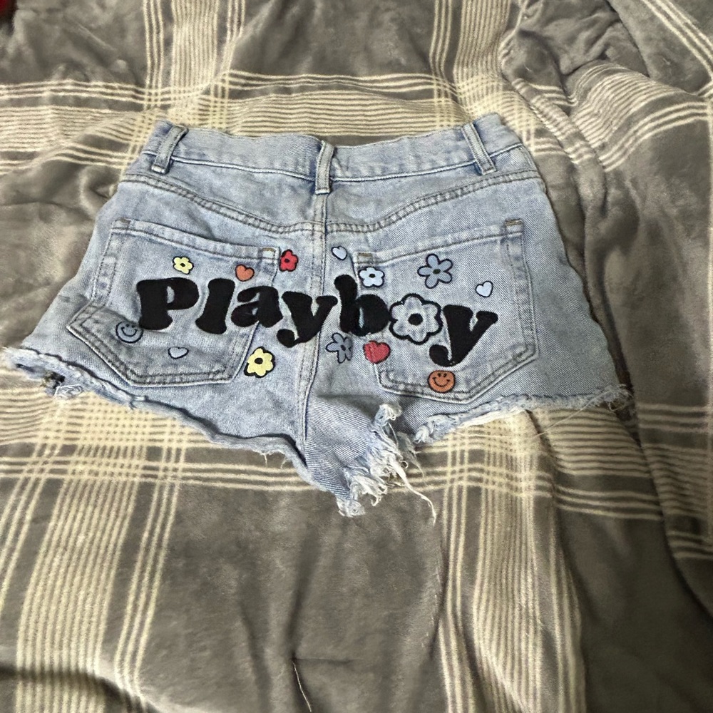 Pacsun playboy bunny shorts